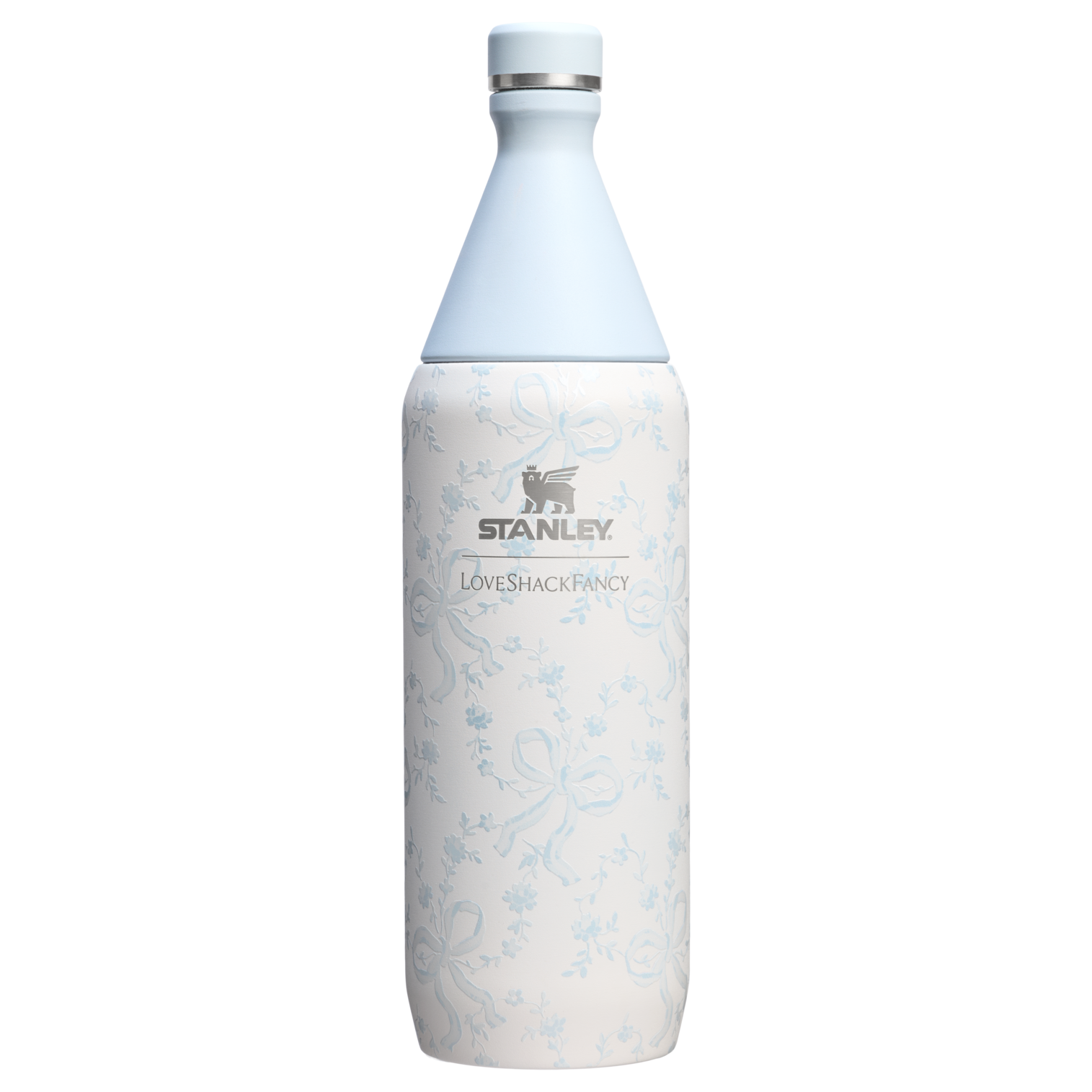 Stanley 1913 x LoveShackFancy Holiday All Day Slim Bottle