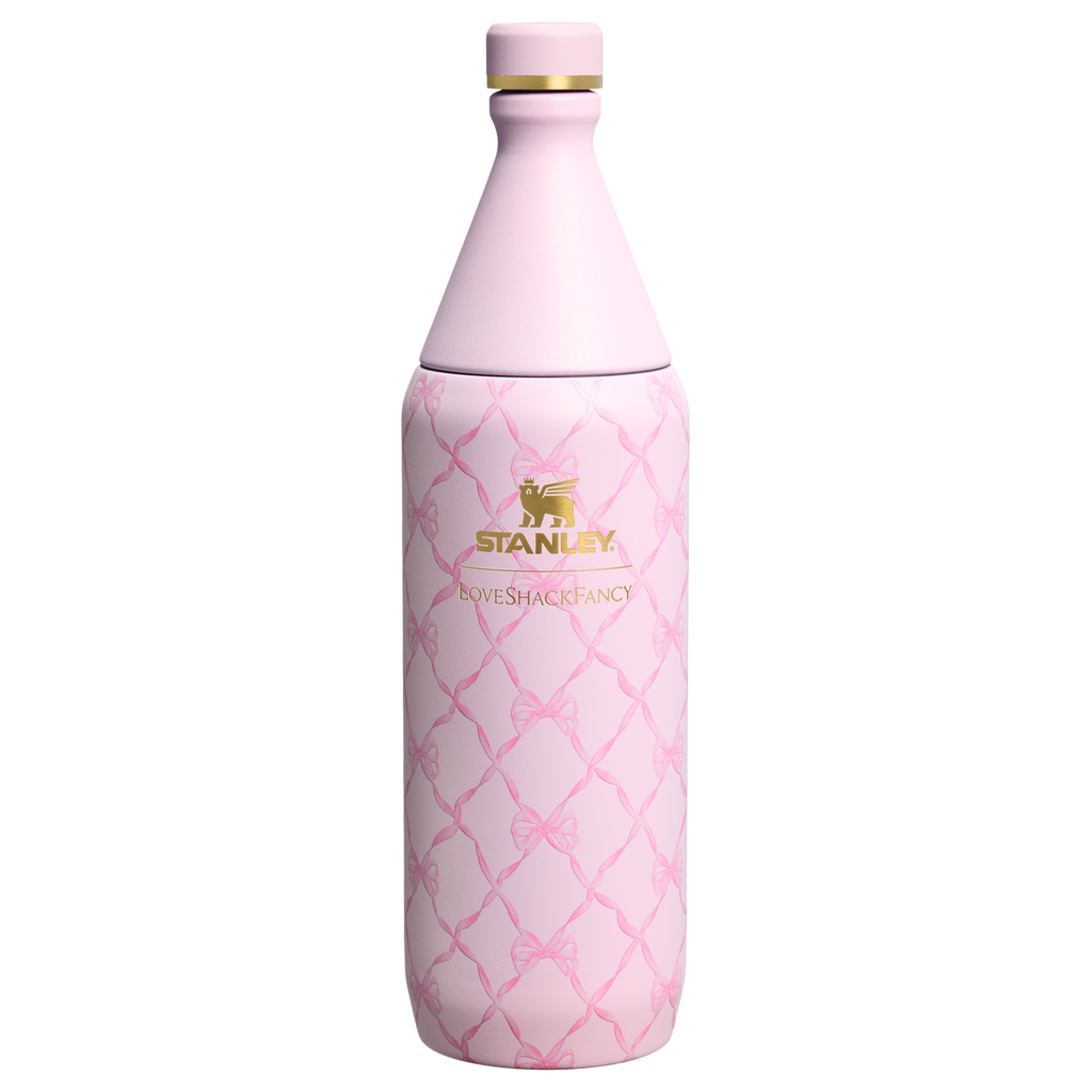 Stanley 1913 x LoveShackFancy Holiday All Day Slim Bottle